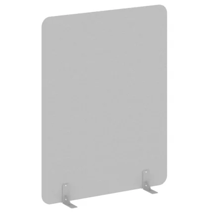 Перегородки на металлических опорах на фетровых подпятниках Р-лине ДП.Ф-140-180 Серый / R-line DP.F-140-180_0