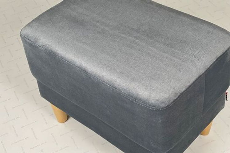 Пуф Рондо 2 ПМ-005.2 галька (велюр) / PM-005.2_2