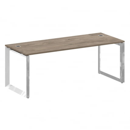 Стол рабочий руководителя на О-образном м/к ОНИКС ДИРЕCТ ЛУКС М-О.МО-СРР-6.8 Тиквуд темный / ONIX DIRECT LUX M-O.MO-SRR-6.8_0