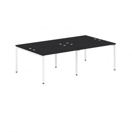 Стол четырехместный КСТЕН-С КСВСТ 2414 Дуб юкон/белый / XTEN-S XWST_0