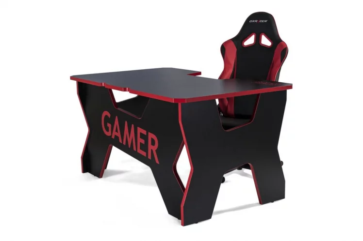 Стол геймерский Генериc Комфорт Гамер2/Н/Р Красный Черный / Generic Comfort Gamer2/N/R_5