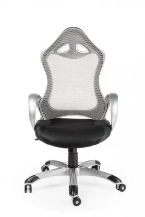 Кресло офисное Тесла CКС0398Х01 Грей силвер / CX0398H01 Grey silver_5