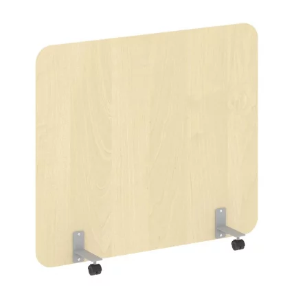 Перегородка на металлических опорах, на роликах Р-лине ДП.Р-140-120 Клен / R-line DP.R-140-120_0