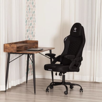 Кресло иШарк ткань, черный / iShark_21