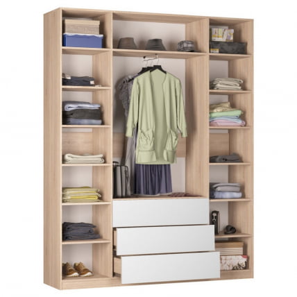 Шкаф распашный Р-230х180х45-3-ПО-М(ДМ) / R-230х180х45-3-PO-M(ДМ)_1