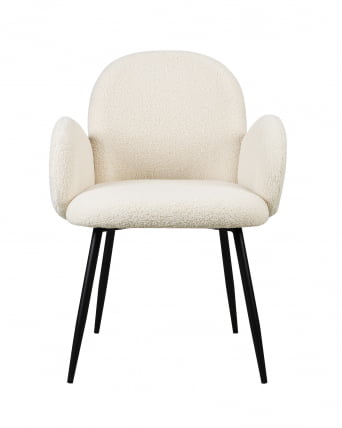 Стул Ваве букле Белый / Wave_1