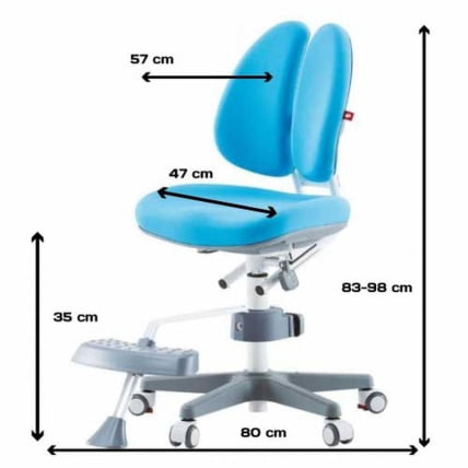 Кресло с подставкой для ног Дуо Розовое / Duo_1