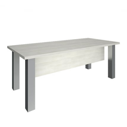 Стол руководителя ЙАЛТА ЛТ-Д 20.1 Снежная Платина / YALTA LT-D_0