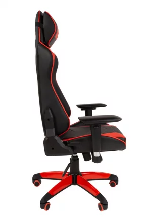 Кресло геймерское CХАИРМАН ДРАЙВ (ГАМЕ) 44 Черный-красный / CHAIRMAN (GAME)_2