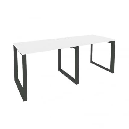 Рабочая станция на О-образном м/к ОНИКС О.МО-РС-2.1.7 Белый Бриллиант/Антрацит / ONIX O.MO-RS-2.1.7_0