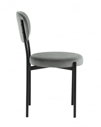 Стул Бриф НЕВ велюр Темно-серый / NEW_3