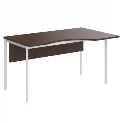 Стол эргономичный ИМАГО-С CА-1СД(Л/Р) венге магия белый полуматовый / IMAGO-S CA-1SD(L/R)_0