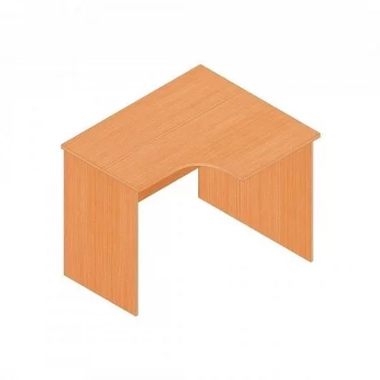 Стол компьютерный угловой Р.РС-10 (правый) дуб молочный_0