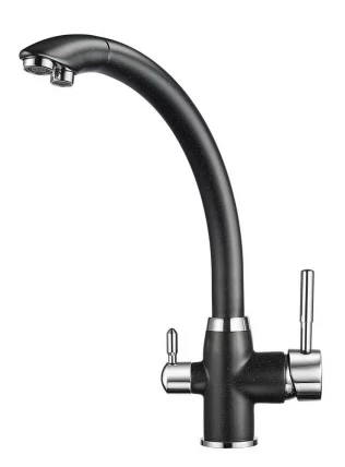 Кухонный смеситель ГРАНУЛА 2167 Шварц / GRANULA_0