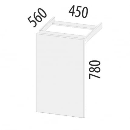 Панель для посудомоечной машины Дакота 103.70_3