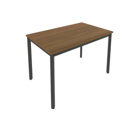 Стол письменный на металлокаркасе СЛИМ СЙСТЕМ С.СП-4 Орех-Антрацит / SLIM SYSTEM_0