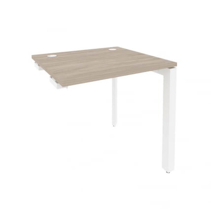 Стол-приставка на П-образном м/к к опорным элементам ОНИКС О.МП-СПР-0.7 Дуб Аттик/Белый / ONIX O.MP-SPR-0.7_0