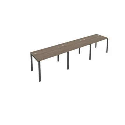 Рабочая станция на 3 раб.места Метал Сйстем Б.СМ-3.2 Вяз/Антрацит / Metal System_0