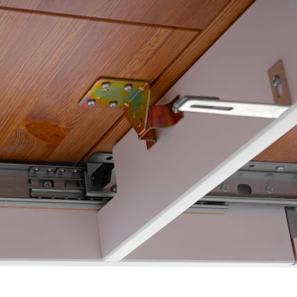 Стол Соната Люкс раздвижной/Соната Лукс екстенсион табле массив сосны, антик/белый, 120-(150)х75х73 см / раздвижной/Sonata Lux extension table_9