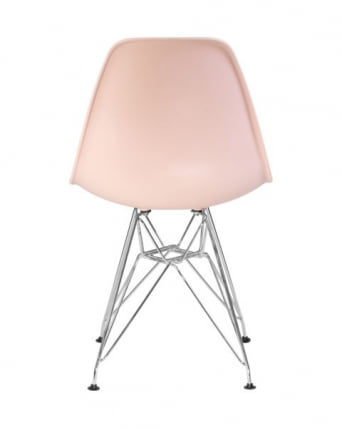 Стул обеденный ДОБРИН ДСР (ножки хром, цвет светло-розовый (ПК-02)) 4 шт / DOBRIN DSR (PK-02))_4