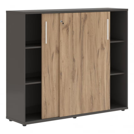 Шкаф с дверьми-купе ЕДИС ЕМC 1643 Дуб Денвер светлый Белый Мокко / EDIS EMC_1