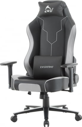 Кресло геймерское Еверпроф Рапид Экокожа Серый / Everprof Rapid_11