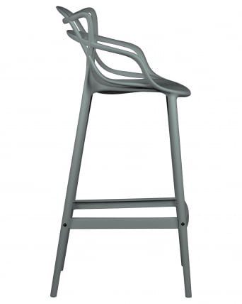 Стул барный ДОБРИН МАСТЕРС БАР Серый ГР-04 / DOBRIN MASTERS BAR GR-04_2
