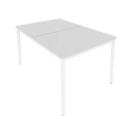 Рабочая станция на металлокаркасе СЛИМ СЙСТЕМ С.СП-3.3 Серый-Белый / SLIM SYSTEM_0