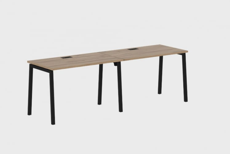 Бенч-система ЕДИС ЕЛВСТ 2367 Дуб Денвер светлый Черный / EDIS ELWST_0