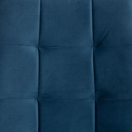 Стул CХИЛЛЙ (мод. 7095-1) ткань/металл, 45кс53х88 см, высота до сиденья 50 см, синий баркхат 29/черный / CHILLY (mod. 45x53х88 barkhat_6