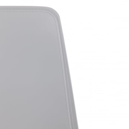 Стул ГЕНИУС (мод 75) металл/пластик, 46кс56кс84cм, серый/ножки хром / GENIUS (mod 46x56x84cм,_7
