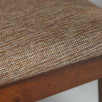 Обеденный комплект Хадсон (стол + 4 стула) Хадсон (стол + 4 стула)/ Худсон Дининг Сет дерево гевея/мдф, стол: 110х70х75см / стул: 44х42х89см, Еспрессо, ткань кор.-зол. (1505-9) / Hudson Dining Set Espresso,_3