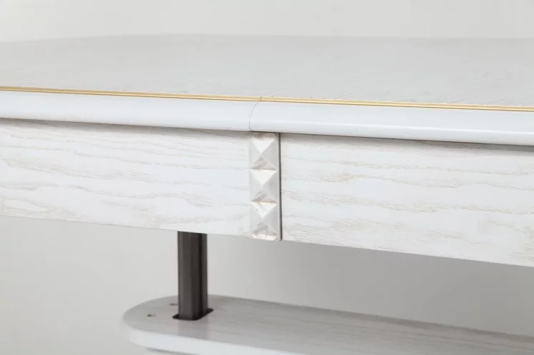 Стол-трансформер Лира-4 тон 1 с золотой патиной_9