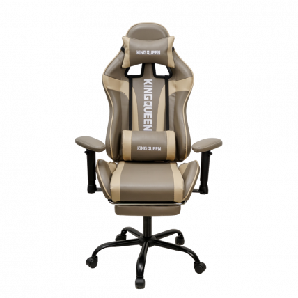 Кресло 896 КИНГКУЕЕН, цвет светло-серый/бежевый 896-лграй-беиге / KINGQUEEN, 896-lgray-beige_3