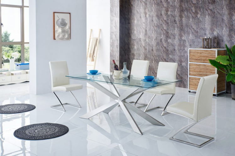 Стол Т088 (180) Серебро / T088_0