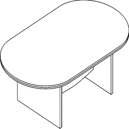 Стол для переговоров Л.О-23 Орех_0