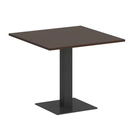 Стол журнальный квадратный ХОМЕ ОФФИCЕ ВР.СП-5-90.2 Венге Цаво/Антрацит металл / HOME OFFICE VR.SP-5-90.2_0