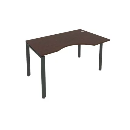 Стол письменный МЕТАЛ СЙСТЕМ Б.СА-2 Пр Венге/Антрацит / METAL SYSTEM_0