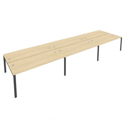 Рабочая станция на 6 раб.места Метал Сйстем Б.СМ-6.5 Акация/Антрацит / Metal System_0