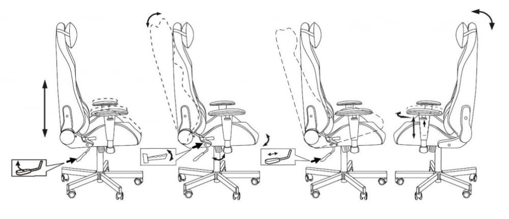 Геймерское кресло КНИГХТ ЕКСПЛОРЕ БО / KNIGHT EXPLORE BO_19