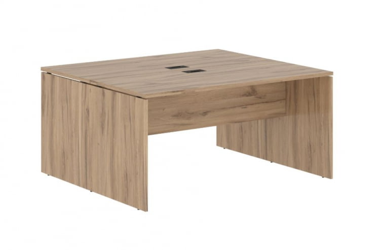 Рабочая станция ЕДИС ЕД2СТ 1567 Дуб Денвер светлый Черный / EDIS ED2ST_0