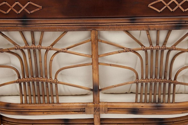 Диван Сеcрет Де Маисон Каванто натуральный ротанг, 130*74*90 см, коричневый античный / Бровн Антикуе / Secret De Maison Kavanto Brown Antique_4