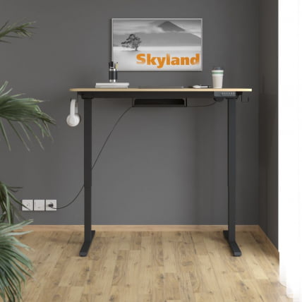 Стол подъемный электрический КСТЕН-УП АТ-002 Дуб светлый/черный / XTEN-UP AT-002_5