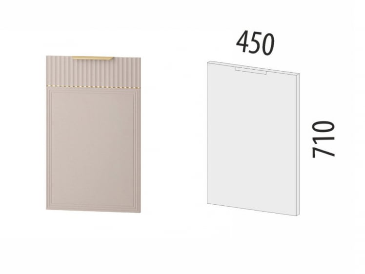 Панель для посудомоечной машины Флоренция 107.70_5