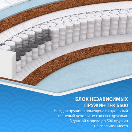 Матрас Био Лигхт ТФК 80кс190 / Bio Light TFK 80x190_2