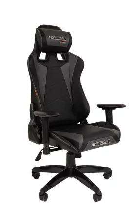 Кресло геймерское CХАИРМАН ДРАЙВ (ГАМЕ) 44 Черный-серый / CHAIRMAN (GAME)_0