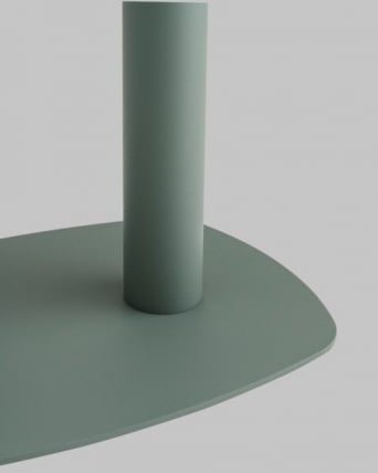 Журнальный столик Еанна С металл зеленый / Eanna S_8