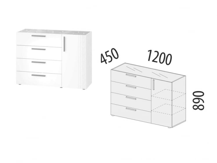 Комод Николь 901.23_5