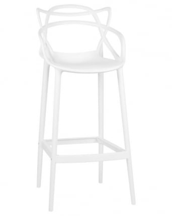 Стул барный ДОБРИН МАСТЕРС БАР (белый (В-02)) 4 шт / DOBRIN MASTERS BAR (W-02))_1
