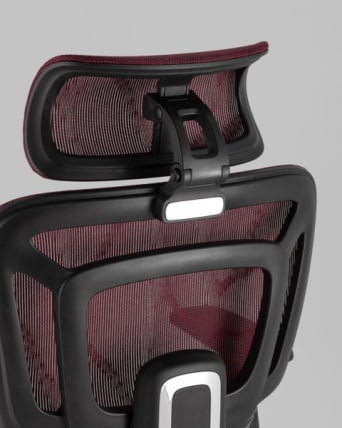 Кресло офисное ТопЧаирс Нимбус бордовый / TopChairs Nimbus_7